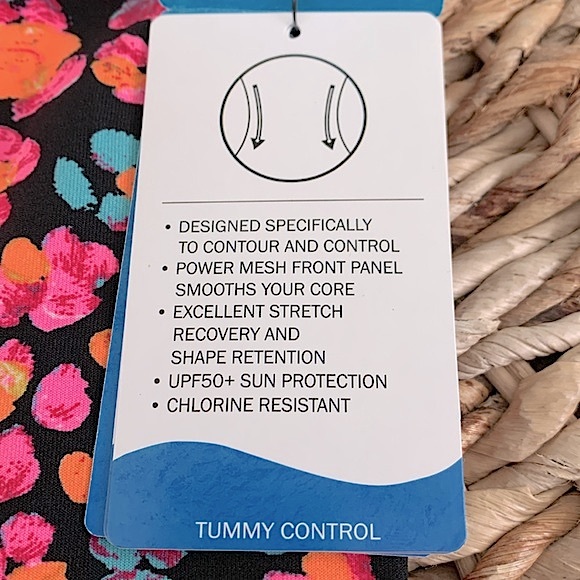 Dolfin Aquashape Jag Colorblock Swim Dress - Picture 13 of 16